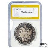 1878 Morgan Silver Dollar PGA Genuine