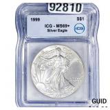 1999 Silver Eagle ICG MS69+