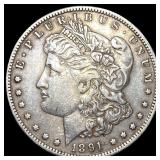 1891-O Silver Morgan Dollar NEARLY UNCIRCULATED