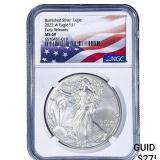 2022-W Silver Eagle NGC MS69 Burnished