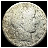 1897 Barber Silver Half Dollar NICELY CIRCULATED