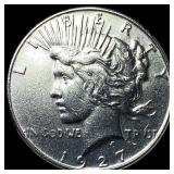1927 Peace Silver Dollar CLOSELY UNCIRCULATED