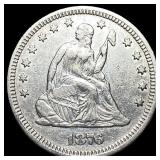 1876 Seated Liberty Quarter CLOSELY UNCIRCULATED