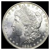 1884 Silver Morgan Dollar CHOICE BU