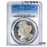 1885-O Morgan Silver Dollar PCGS MS64 PL