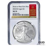 2022[W] Silver Eagle NGC MS70