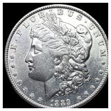 1889 Silver Morgan Dollar CLOSELY UNCIRCULATED
