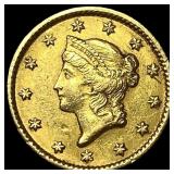 1851 Gold $1 Liberty Head CLOSELY UNCIRCULATED