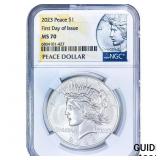 2023 Silver Peace Dollar NGC MS70