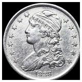 1838 Capped Bust Quarter CHOICE AU