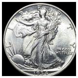 1934 Silver Half Dollar (Walking Liberty) UNCIRCUL