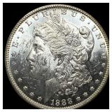 1888-O Silver Morgan Dollar NEARLY UNCIRCULATED