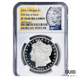 2023-S Morgan Silver Dollar NGC PF70 Ultra Cameo