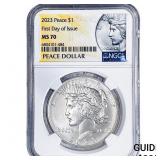 2023 Silver Peace Dollar NGC MS70
