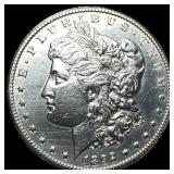 1892-S Silver Morgan Dollar CHOICE AU