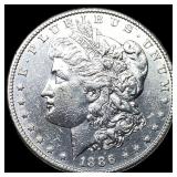 1886 Silver Morgan Dollar CLOSELY UNCIRCULATED