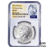 2023 Silver Peace Dollar NGC MS70