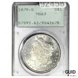 1879-S Morgan Silver Dollar PCGS MS63