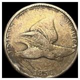 1857 Flying Eagle Cent NICELY CIRCULATED