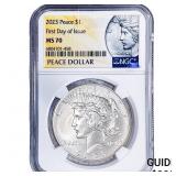 2023 Silver Peace Dollar NGC MS70