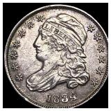 1834 Capped Bust Dime CLOSELY UNCIRCULATED