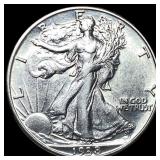 1938-D Silver Half Dollar Walking Liberty CHOICE A