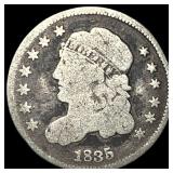 1835 Capped Bust Half Dime NICELY CIRCULATED