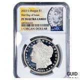 2023-S Morgan Silver Dollar NGC PF70 Ultra Cameo