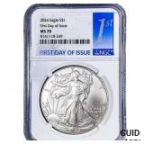 2024 Silver Eagle NGC MS70
