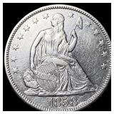 1858 Silver Half Dollar (Seated Liberty) UNCIRCULA