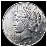 1923 Silver Peace Dollar UNCIRCULATED