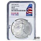 2023 Silver Eagle NGC NS70