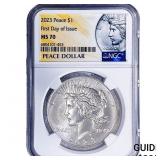2023 Silver Peace Dollar NGC MS70