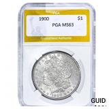 1900 Morgan Silver Dollar PGA MS63