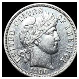 1900-S Silver Barber Dime CLOSELY UNCIRCULATED