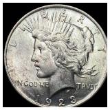 1923 Silver Peace Dollar UNCIRCULATED