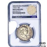 1958-D Franklin Half Dollar NGC BU Orig. Bag Frag.