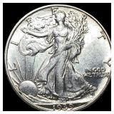 1939-D Silver Walking Liberty Half Dollar CHOICE A