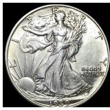 1939-S Silver Half Dollar Walking Liberty CHOICE A