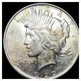 1922 Silver Peace Dollar UNCIRCULATED