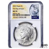 2023 Silver Peace Dollar NGC MS70