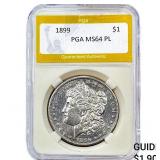 1899 Morgan Silver Dollar PGA MS64 PL