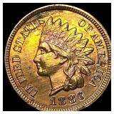 1886 Indian Head Cent CLOSELY UNCIRCULATED