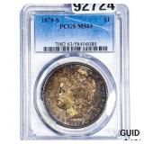1878-S Morgan Silver Dollar PCGS MS63
