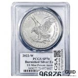 2022-W Silver Eagle PCGS SP70 Burnished