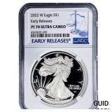 2022-W Silver Eagle NGC PF70 Ultra Cameo