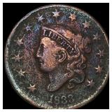 1833 Coronet Head Large Cent LIGHTLY CIRCULATED