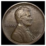 1909-S Lincoln Wheat Cent NICELY CIRCULATED