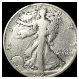 1920 Silver Half Dollar Walking Liberty LIGHTLY CI