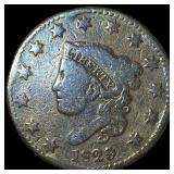1829 Coronet Head Large Cent LIGHTLY CIRCULATED